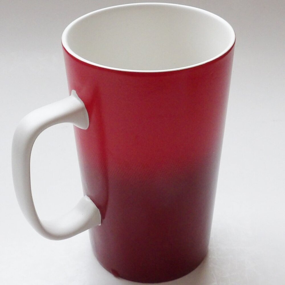 Starbucks 2015 Tall Red Holiday Coffee Latte Mug Cup 16 fl. Oz. - Picture 4 of 10